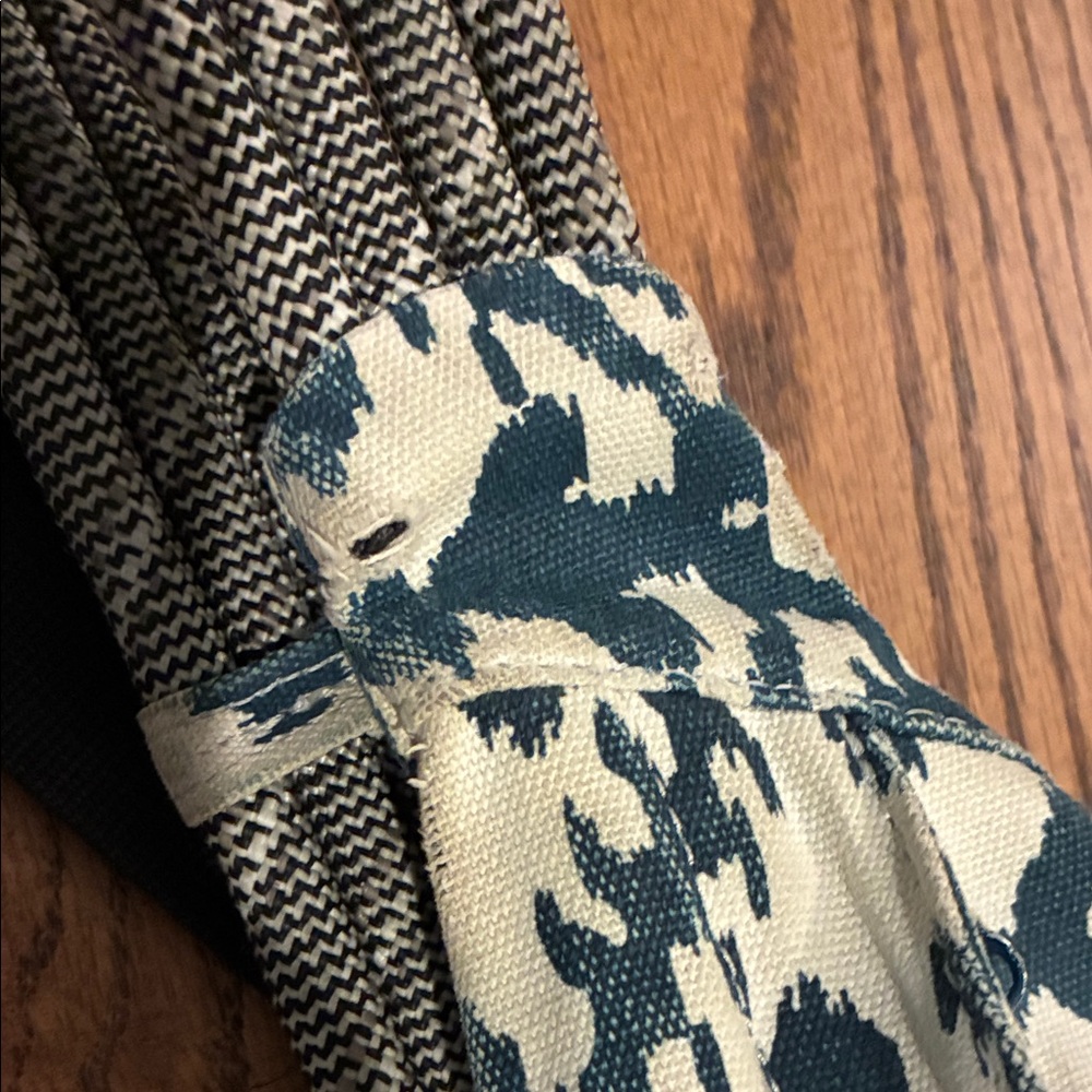 Kavu Navy and White Patterned Sling Bag - Picture 8 of 16